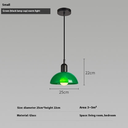 Antique Chandelier Restaurant Simple Modern Bauhaus Creative Glass Retro