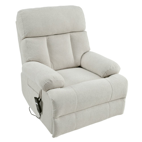 Light Gray Power Recliner