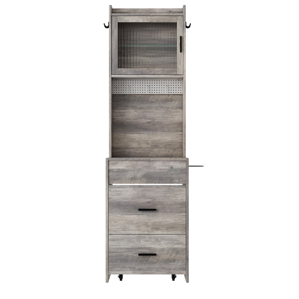 Gray Hemp Vanity Table