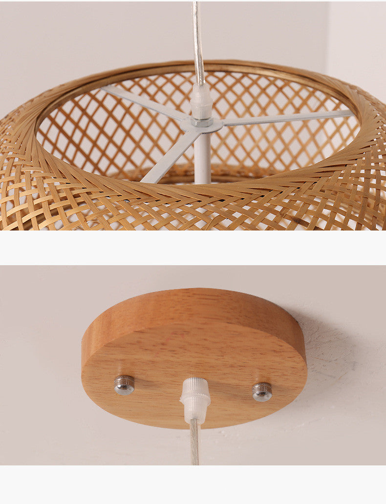 Bamboo Art Chandelier