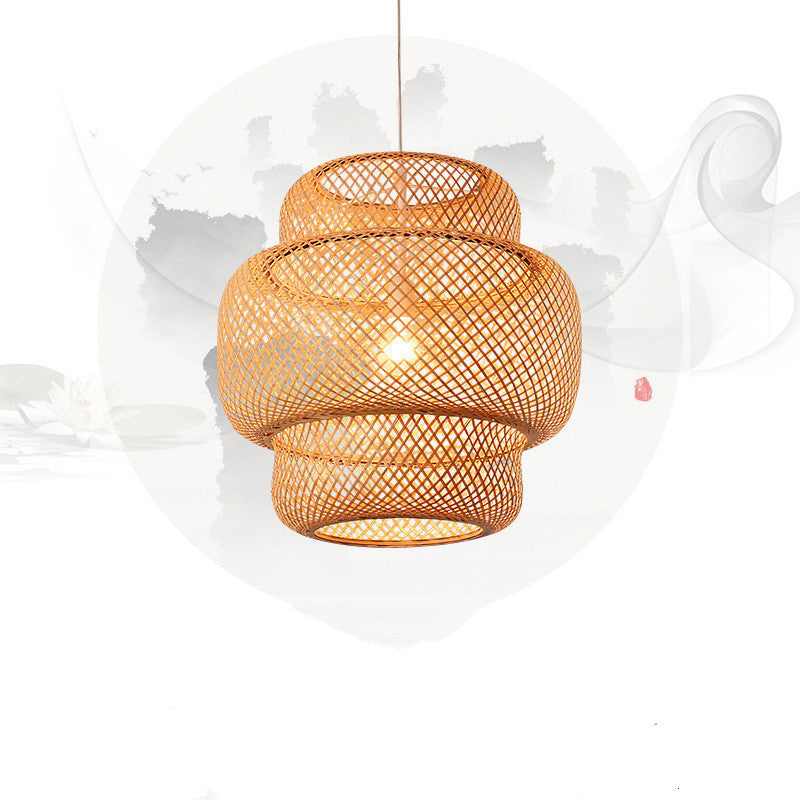 Bamboo Art Chandelier