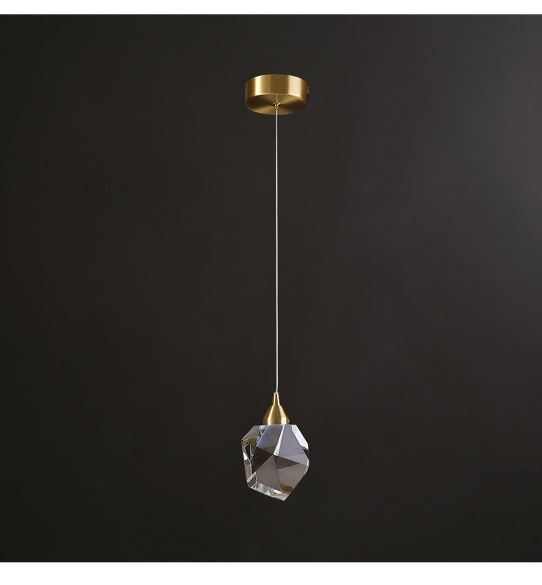 Minimalist Crystal Restaurant Light