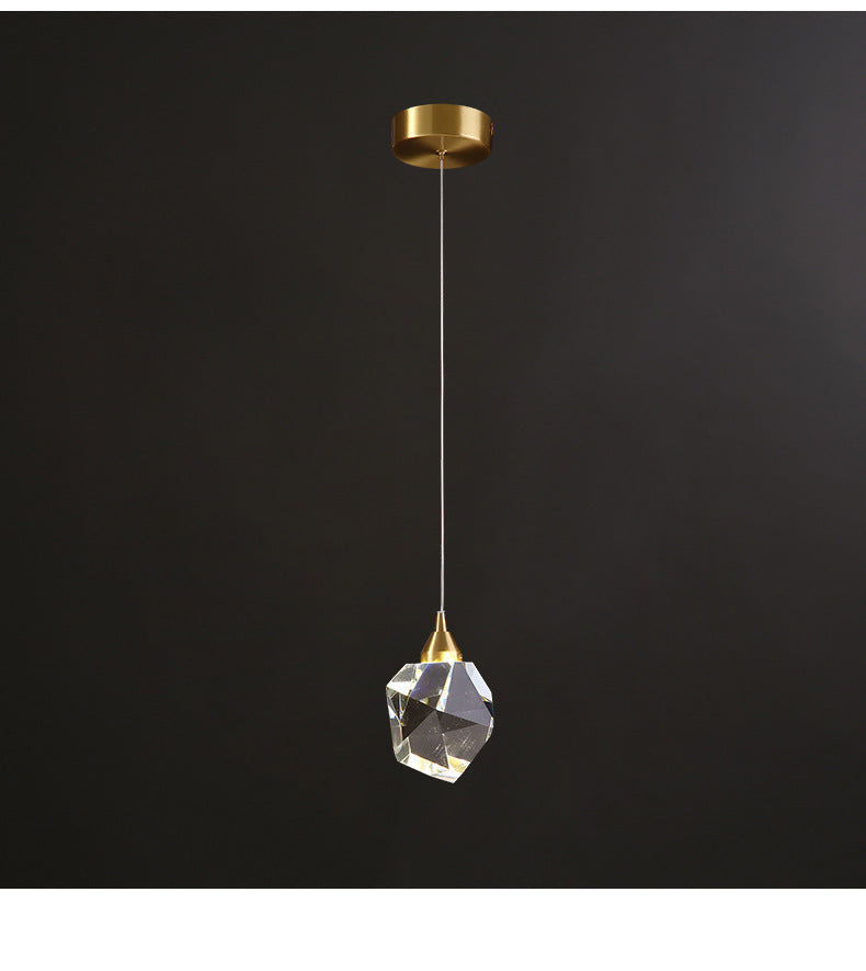 Minimalist Crystal Restaurant Light