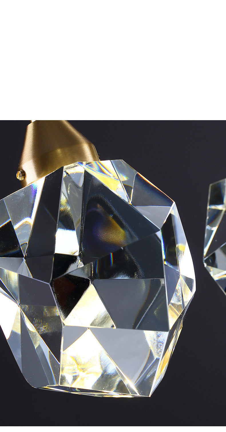 Minimalist Crystal Restaurant Light