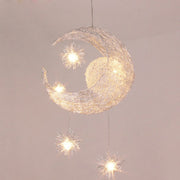 Aluminum Wire Chandelier