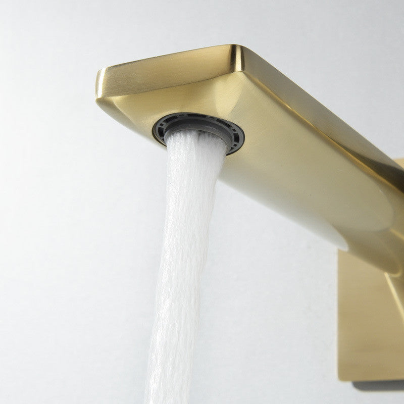 Concealed Basin Faucet All Copper In-Wall Faucet