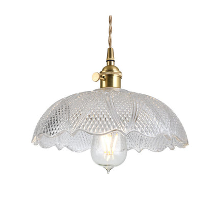 Nordic Personality Dining Table And Bar Counter Retro Glass Chandelier