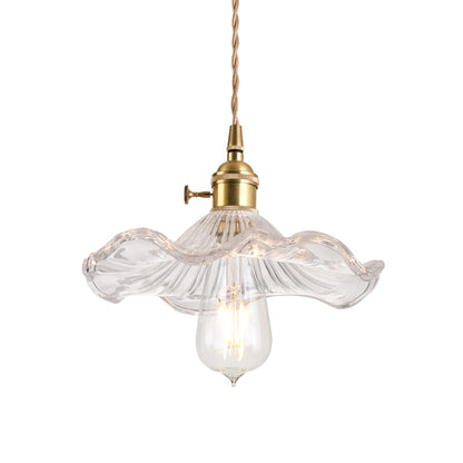 Nordic Personality Dining Table And Bar Counter Retro Glass Chandelier