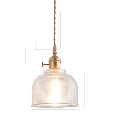 Nordic Personality Dining Table And Bar Counter Retro Glass Chandelier