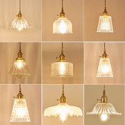 Retro Glass Chandelier