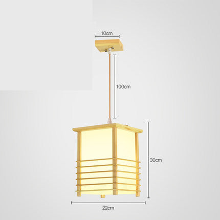 Wooden Nordic Chandelier