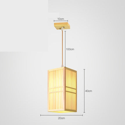 Wooden Nordic Chandelier