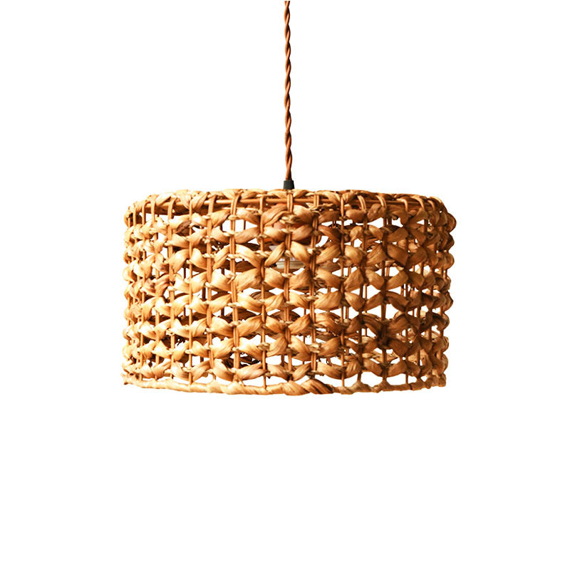 Rattan Retro Dining Chandelier