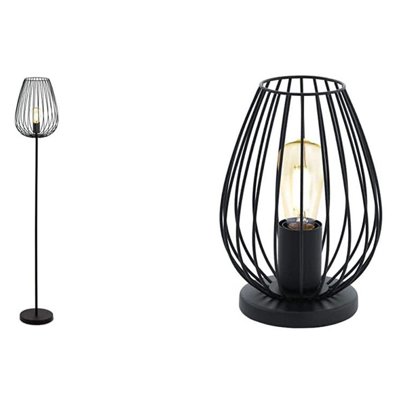 Iron Vintage Country LED Floor Lamp