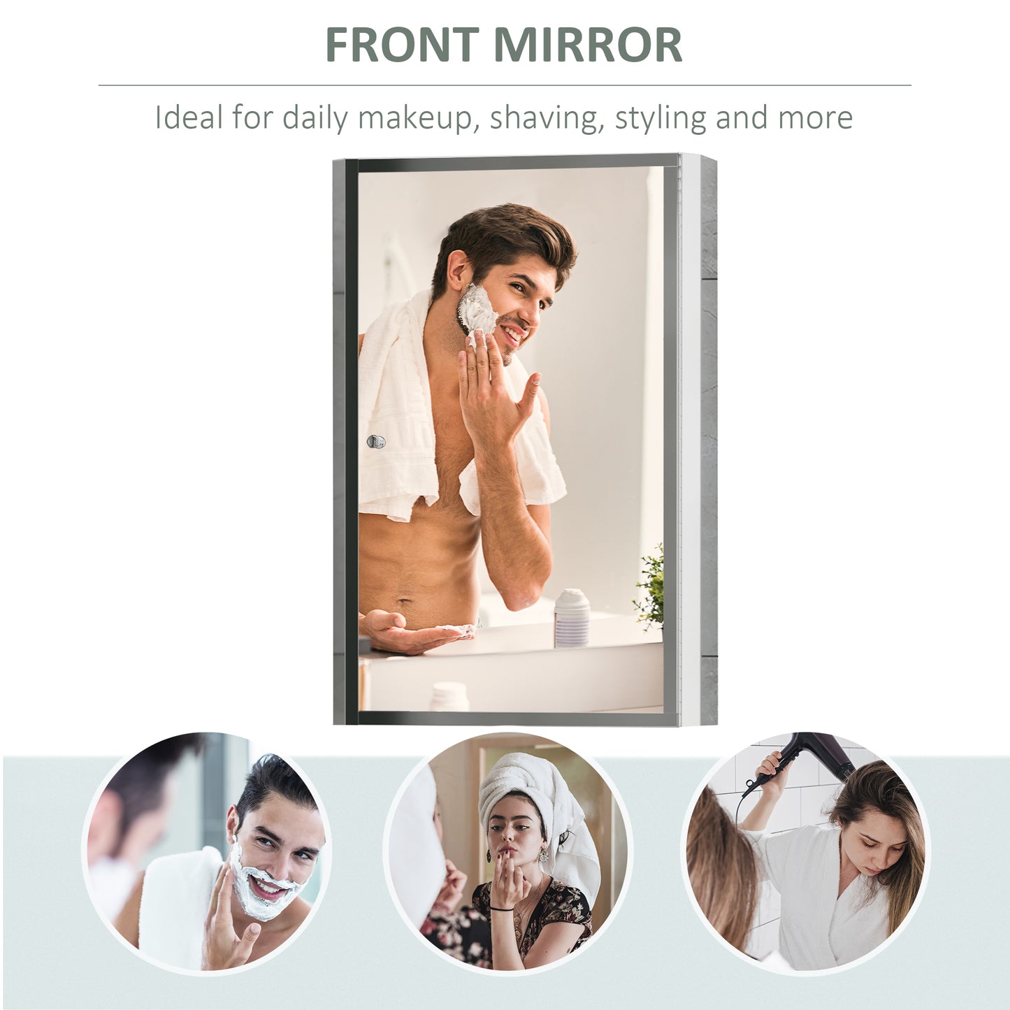 Bathroom Mirrored Cabinet