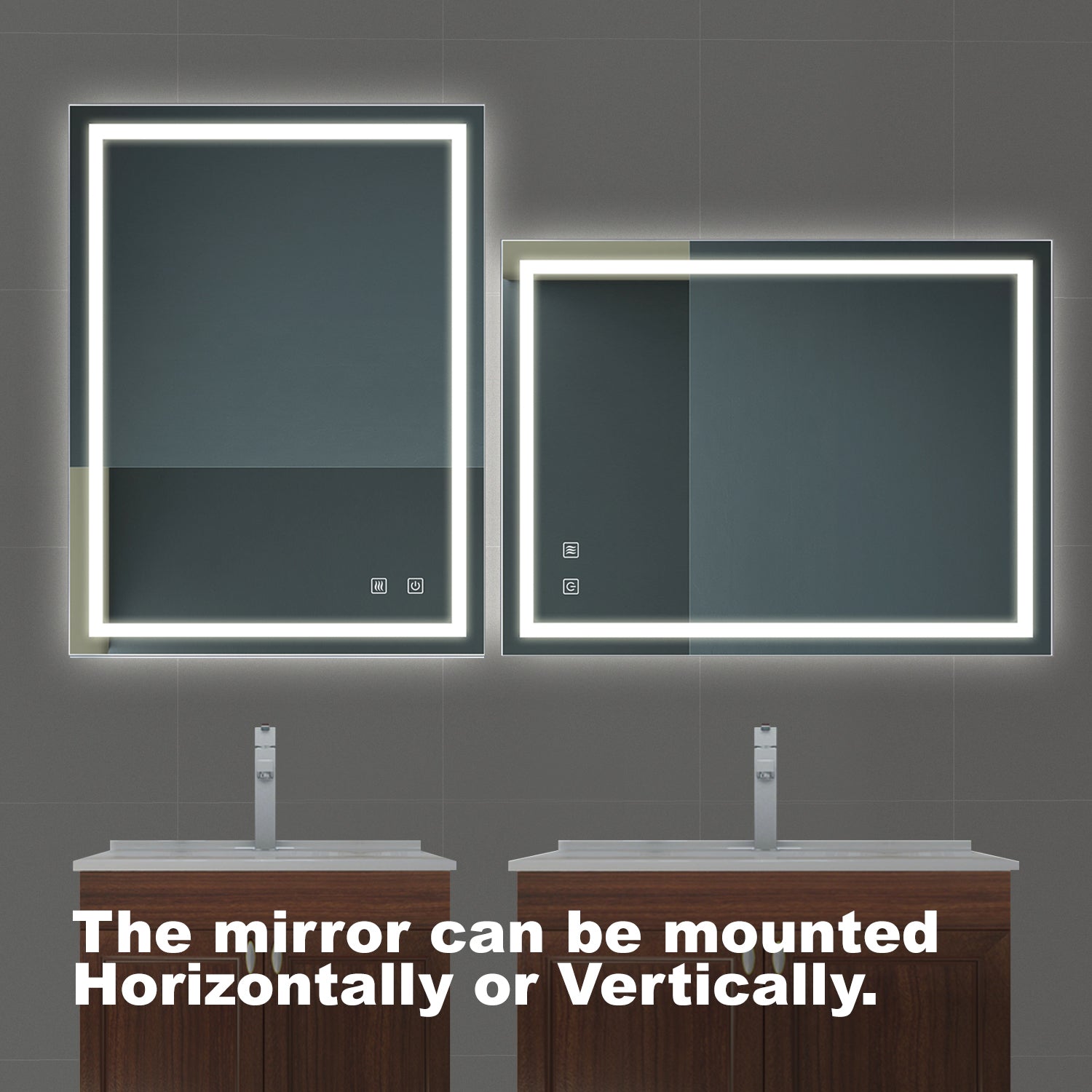 Dimmable LED Vanity Mirror