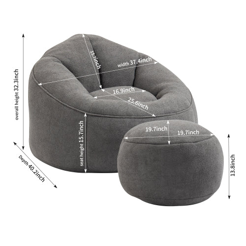 Foam Bean Bag Sofa Chair