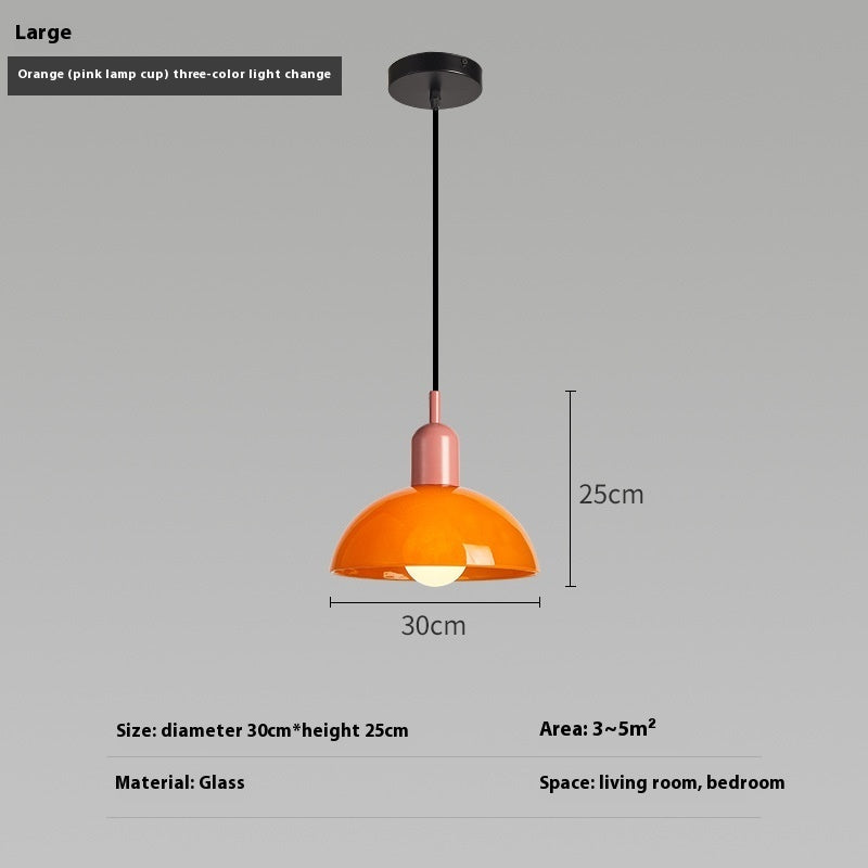 Antique Chandelier Restaurant Simple Modern Bauhaus Creative Glass Retro