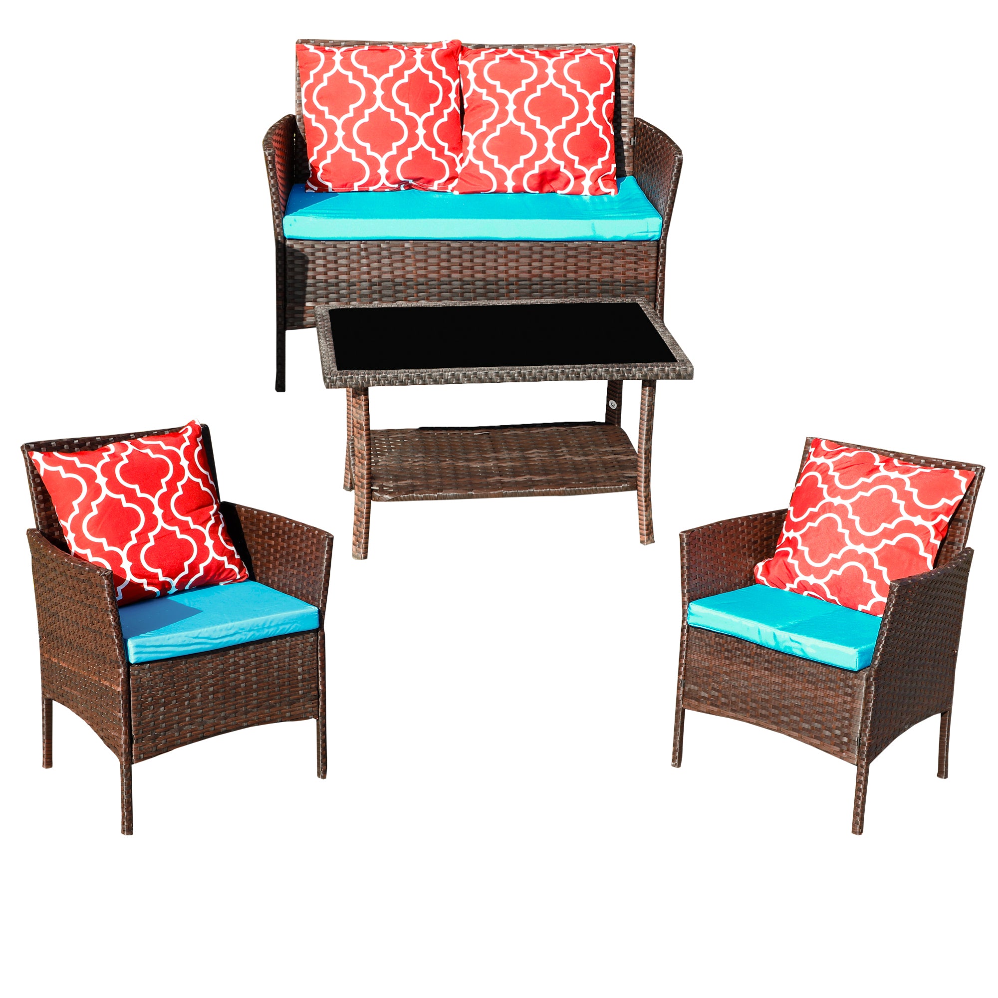Rattan Outdoor Sofa Set