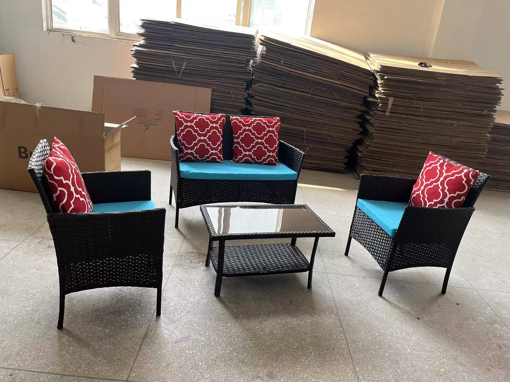 Rattan Outdoor Sofa Set