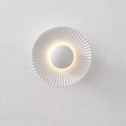 Round Wall Lamp Bedroom Bedside Living Room Wall Light Bulb