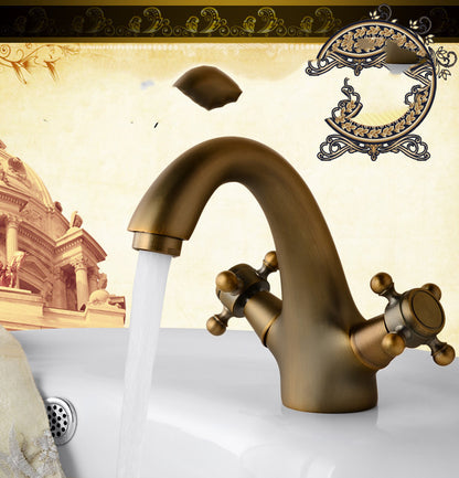 Antique washbasin faucet