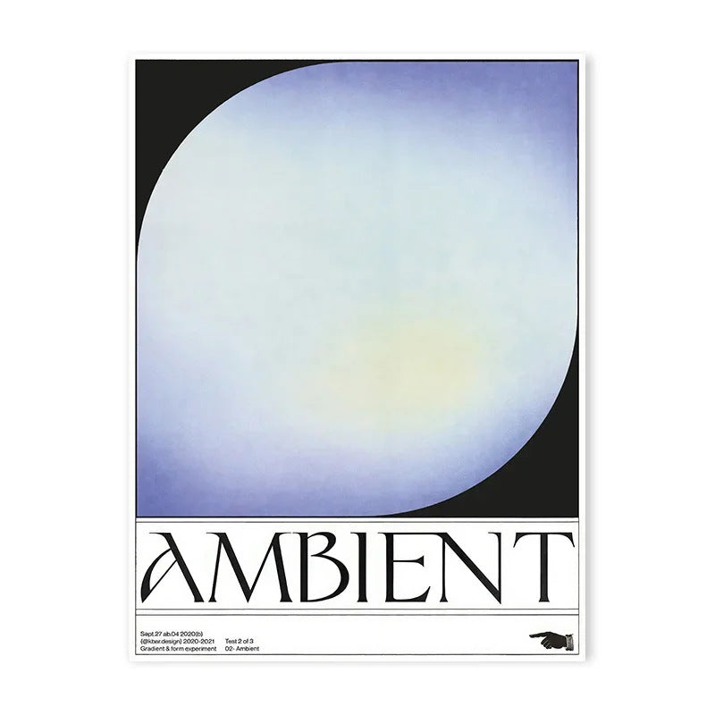 Modern Japanese Abstract Geometric Retro Poster Living Room Wall Art