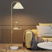Wood Floor Sofa Lamp