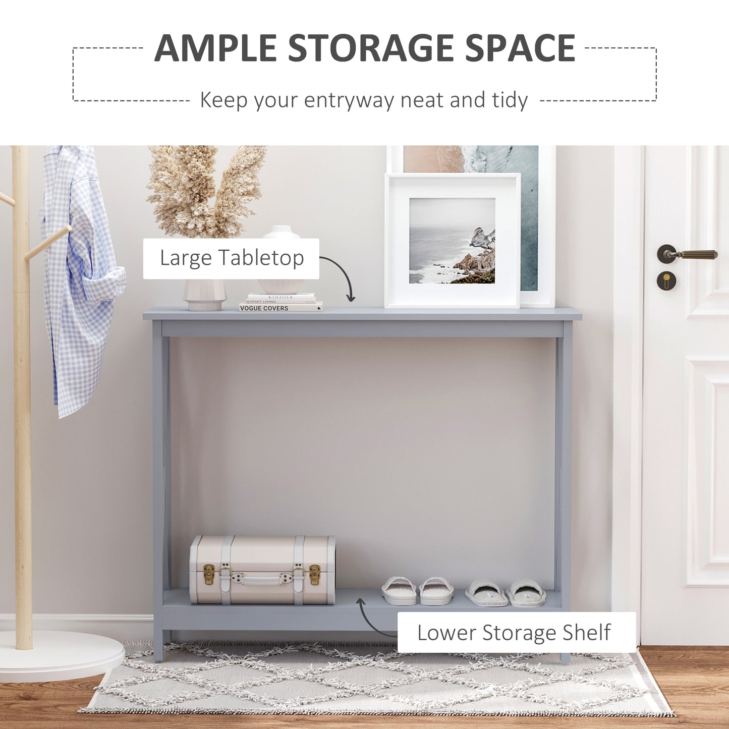 2-Tier Console Table