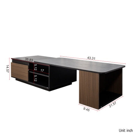 Wood Extendable Coffee Table