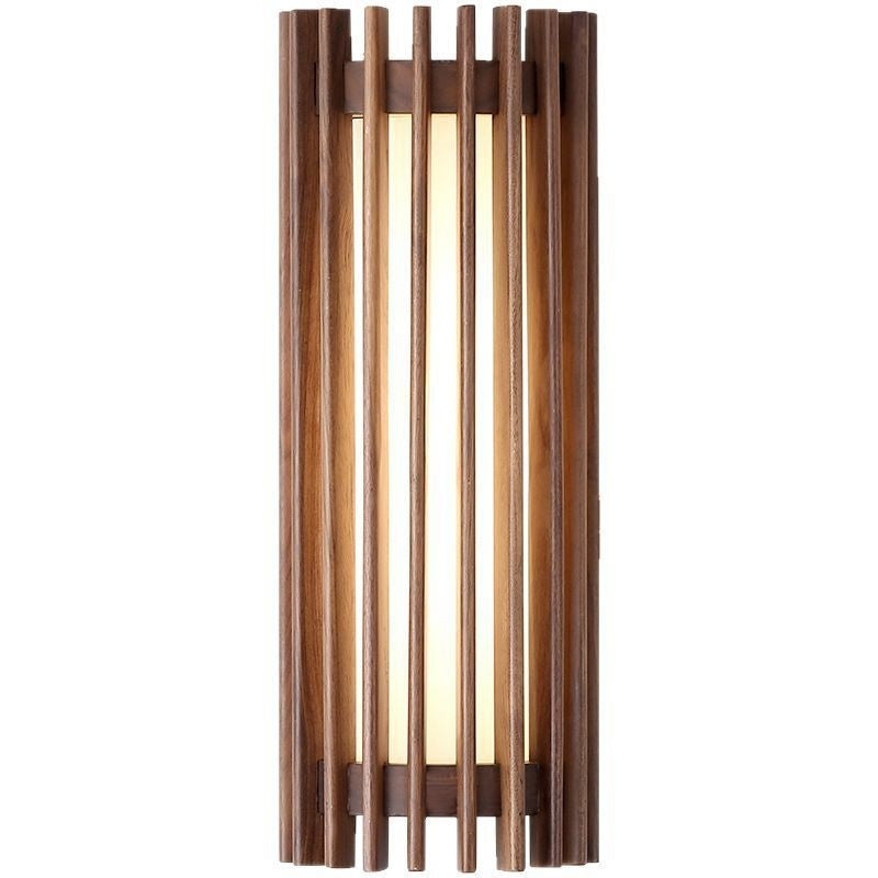 Walnut Wall Lamp Living Room Wall Light Bulb Hotel Corridor