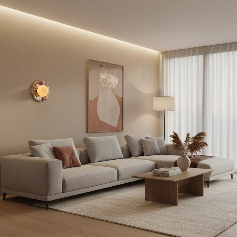 Natural Marble Wall Lamp