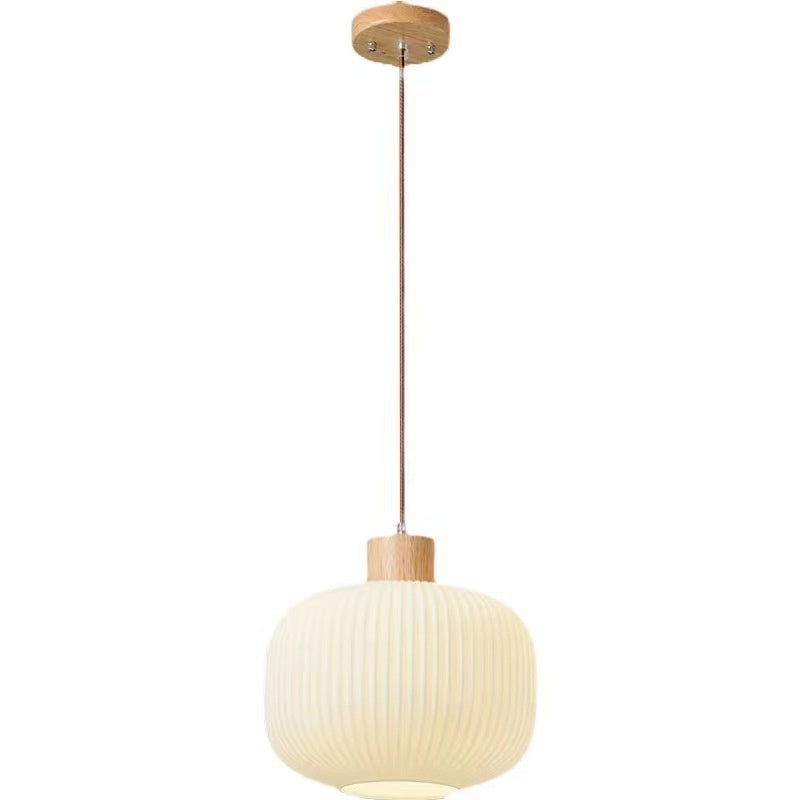 Modern Glass Log Chandelier