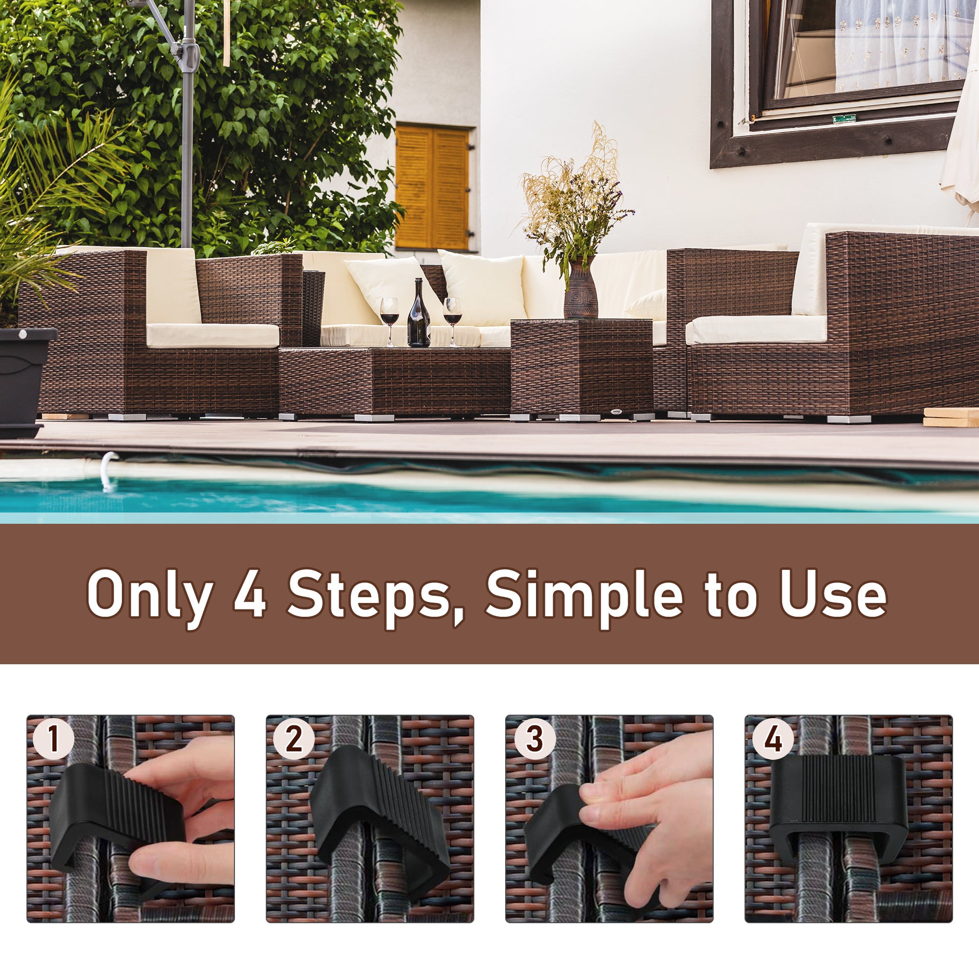 Outdoor Sectional Connectors