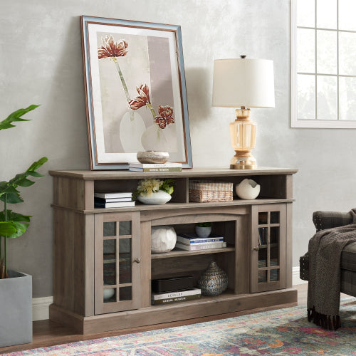 Gray Wash TV Console
