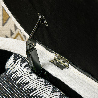 46" Teddy Fleece Upholstered Bedroom Bench