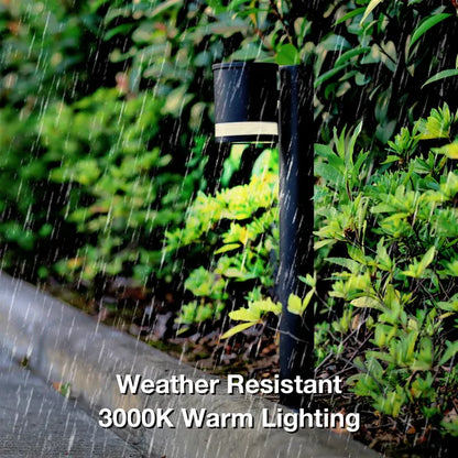 Solar Landscape Pathway Lights LED Outdoor Waterproof Dusk To Dawn Driveway Lights 2074