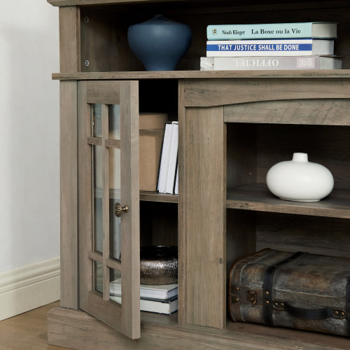 Gray Wash TV Console