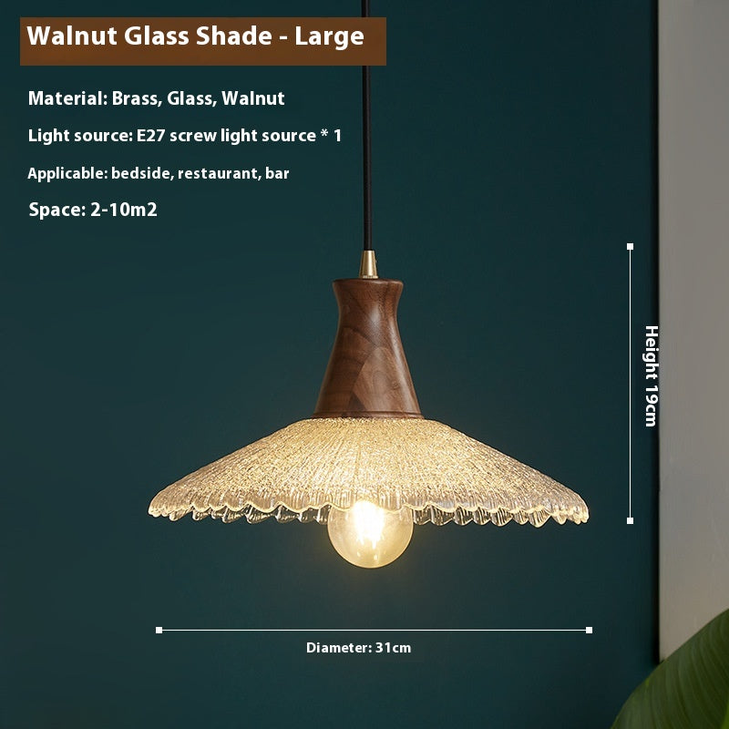 Brass Glass Xuan Chandelier