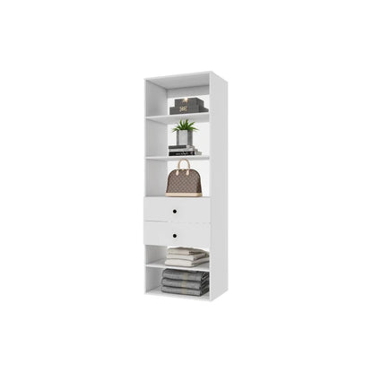 Closet Organizer System Modular: Modern Closet Shelves Wall Mounted Or Walk In Closet System Racks And Shelving Built In Clothes Storage For Bedroom