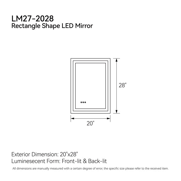 Modern LED Bathroom Mirror