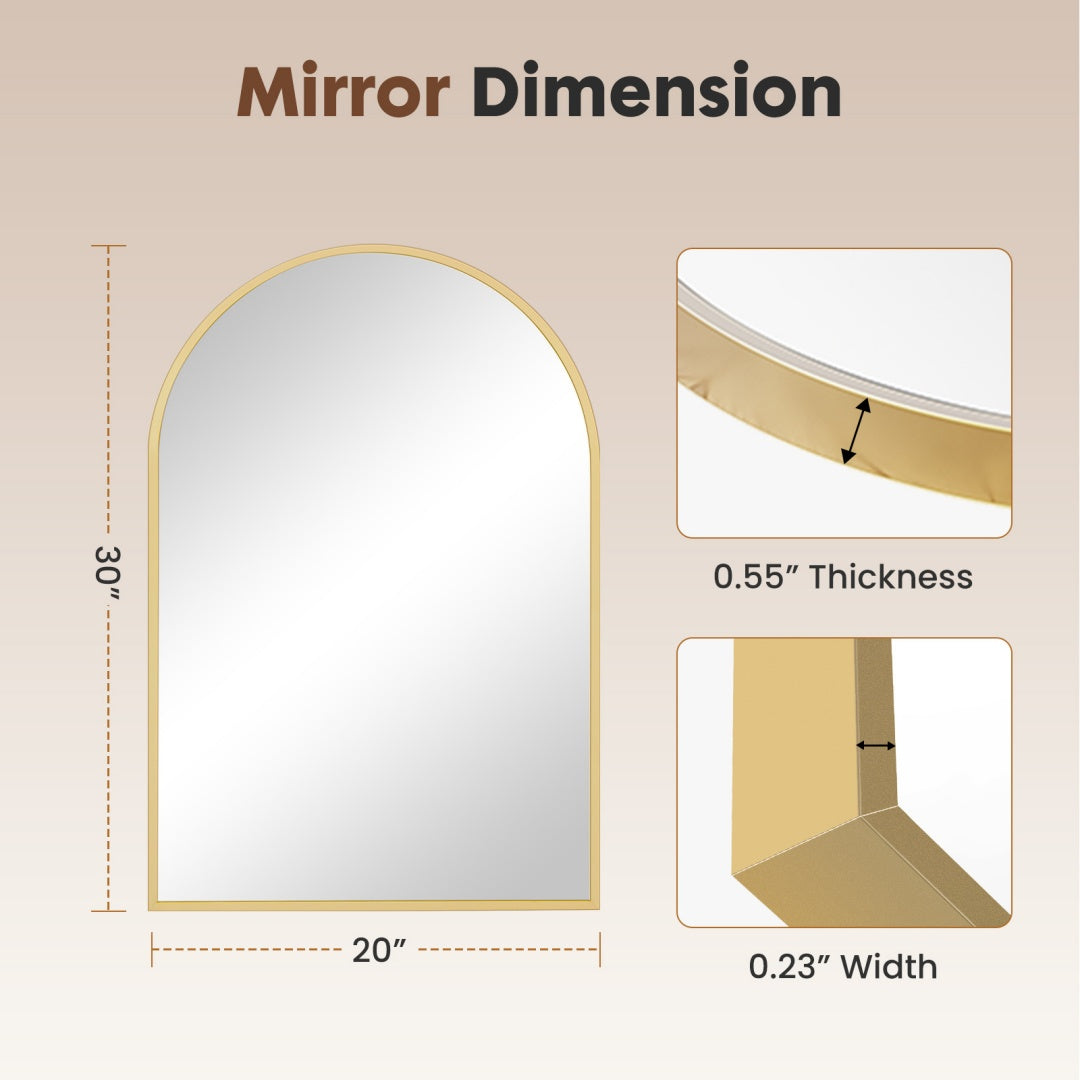 Metal Frame Wall Mirror