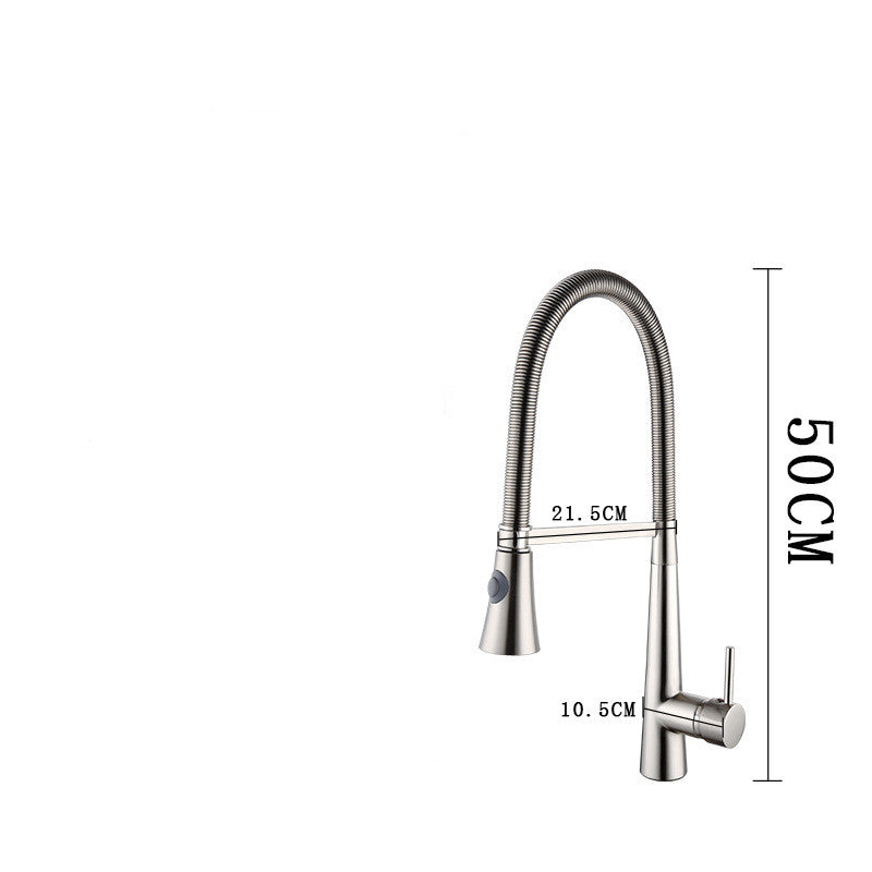 Fashion New Copper Kitchen Spring Faucet