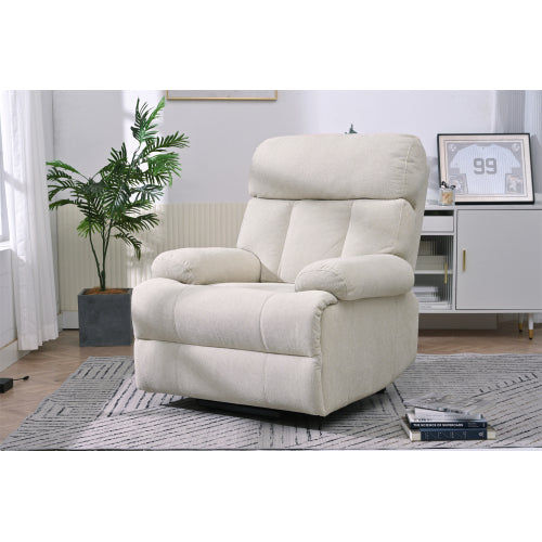 Oversized Power Lift Recliner Chair For Elderly, Electric Fabric Recliner Chair For Seniors, Home Theater Seating,Reclining Sofa Chair With Remote Control,Side Pocket ,Spacious Seat  Light Gray