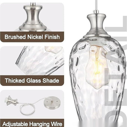 Glass Corridor Kitchen Kitchen Island Restaurant Small Pendant Lamp