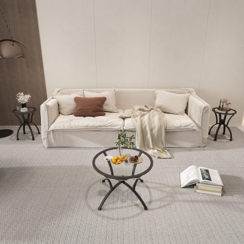 Glass Modern Coffee Table