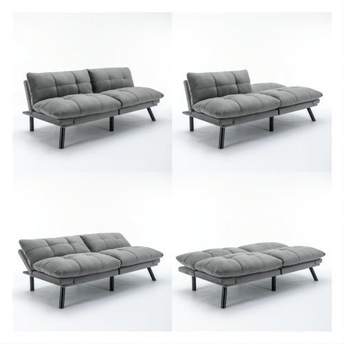 Light Grey Convertible Sofa
