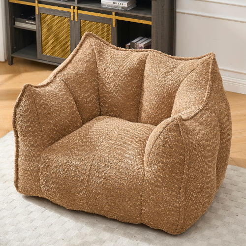 Boucle Bean Bag Chair