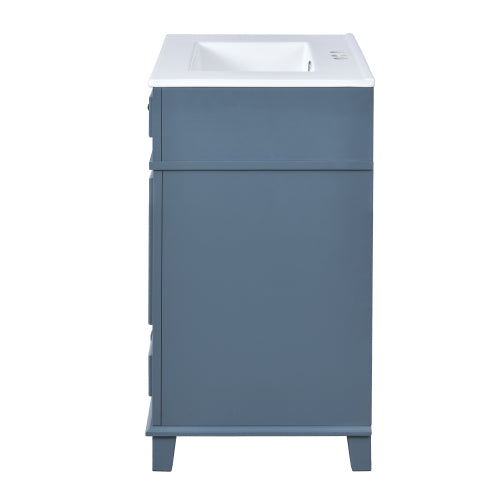 Blue Vanity Ceramic Sink