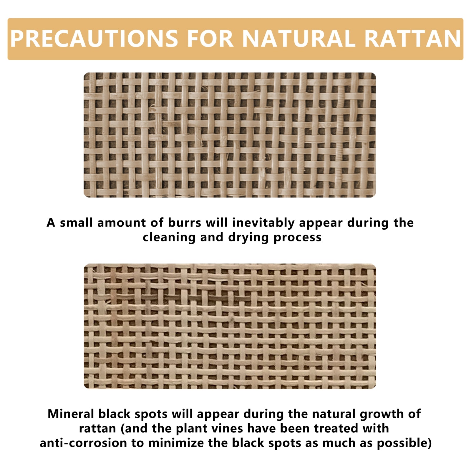 Rattan Six-Drawer Dresser